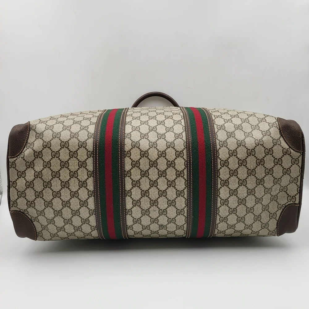 Gucci Sherry Line Boston 50 Travel Bag Weekender..Authentic.. - Picture 6 of 16